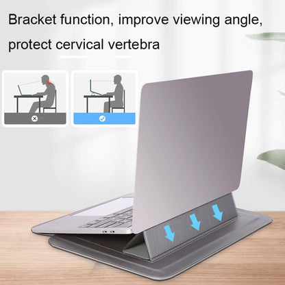 HL0066-005 Multifunctional Stand Laptop Bag, Size: 13 inches(Black with Power Bag) by bashfashion