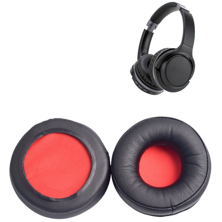 2 PCS Breathable Headphone Case Ear Pads For Audio-Technica ATH-FC7/FC700/FC707/FC5/RE70(Red Net) by bashfashion