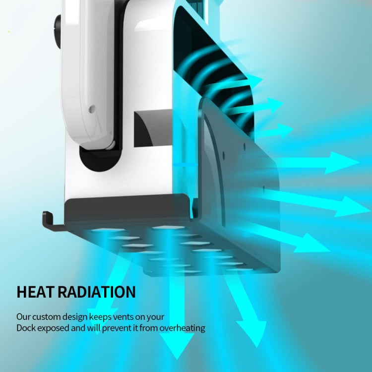 For Switch OLED Game Console JYS Wall Hanging Holder Bracket(Black) by JYS