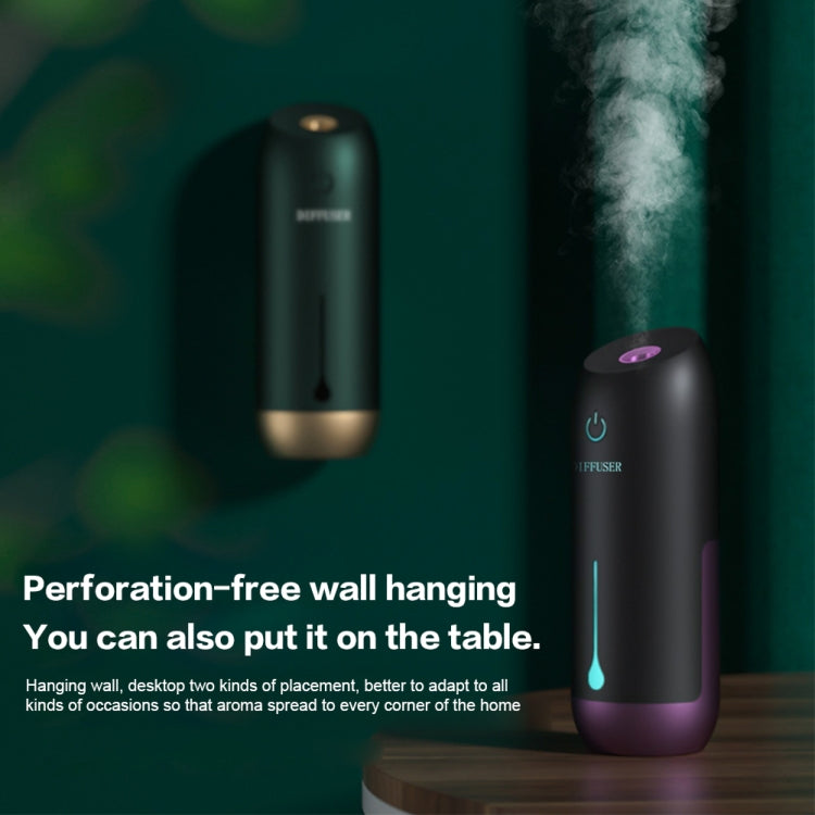 Timed Automatic Spray Air Purification Diffuser, Single Machine, No Essential Oil(2.0 Space Gray) by bashfashion