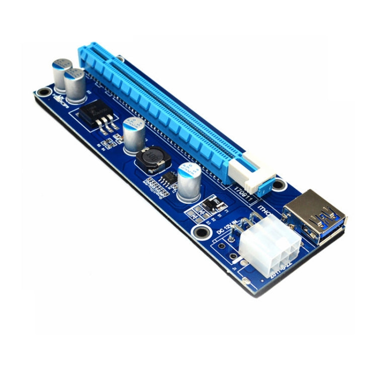 PCE164P-N03 VER006C Mini PCI-E 1X To 16X Riser For Laptop External Image Card, Spec: Blackboard 6pin by bashfashion