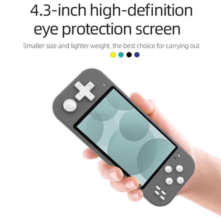 Nostalgic Street Fighter FC Handheld Video Game Console(Yellow) by bashfashion