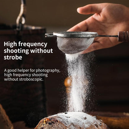 Pixel P45pro High Bright Dual Color Temperature Fill Light 120W Normal Bright Studio Camera Soft Light(A Set With AU Plug Adaptor) by Pixel