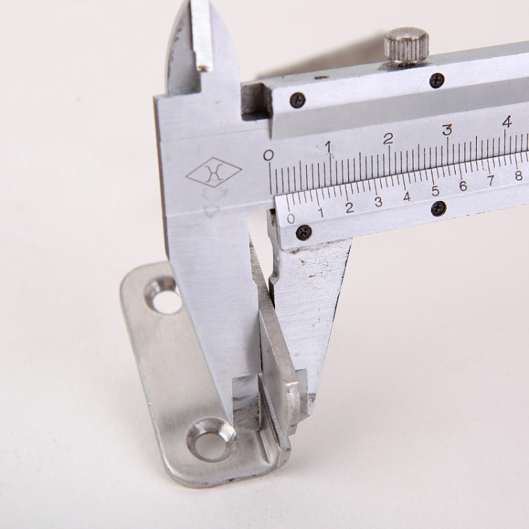 Large Left Open Stainless Steel Sliding Door Latch No Punch Latch Door Bolt Catch With Screw by bashfashion