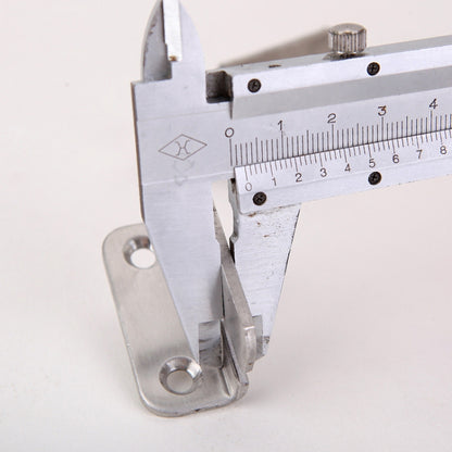 Large Left Open Stainless Steel Sliding Door Latch No Punch Latch Door Bolt Catch With Screw by bashfashion