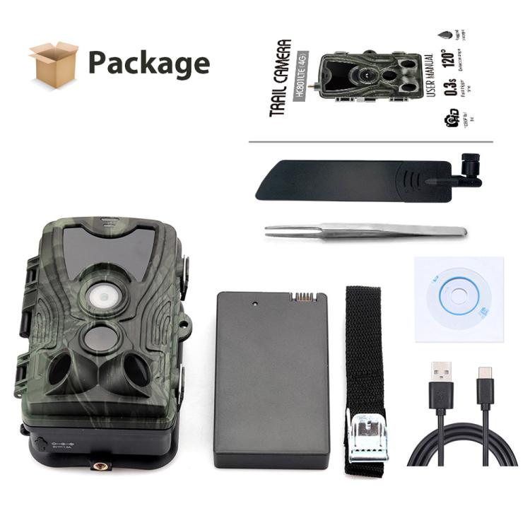 HC-801LTE-Li 4G Outdoor Tracking Hunting Camera 5000mAh Lithium Battery Version by bashfashion