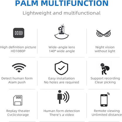 2 Million Pixel HD Home Smart WIFI Remote Mini 1080P Surveillance Camera, Specification: X5+32G by bashfashion