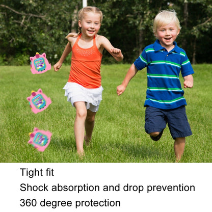 For Tamagotchi Uni (2023) Pet Game Console Silicone Protective Case(Pink) by bashfashion