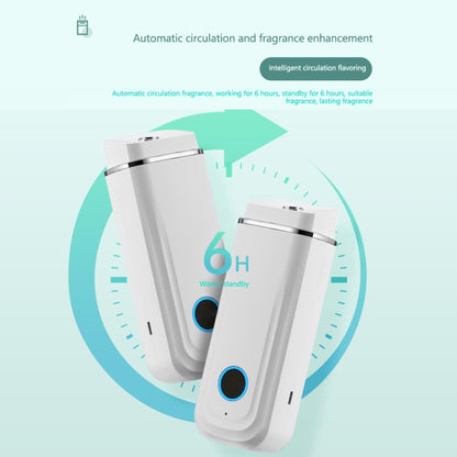 Household Humidifier Aroma Diffuser Automatic Fragrance Spray Machine(White) by bashfashion