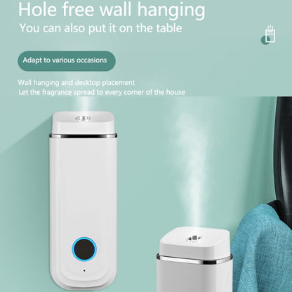 Household Humidifier Aroma Diffuser Automatic Fragrance Spray Machine(White) by bashfashion