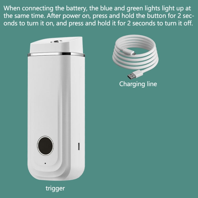 Household Humidifier Aroma Diffuser Automatic Fragrance Spray Machine(White) by bashfashion