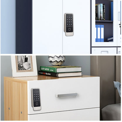 F8 Electronic Cabinet Lock Keyless Password Intelligent Card Unlock, Spec: Basic Version by bashfashion