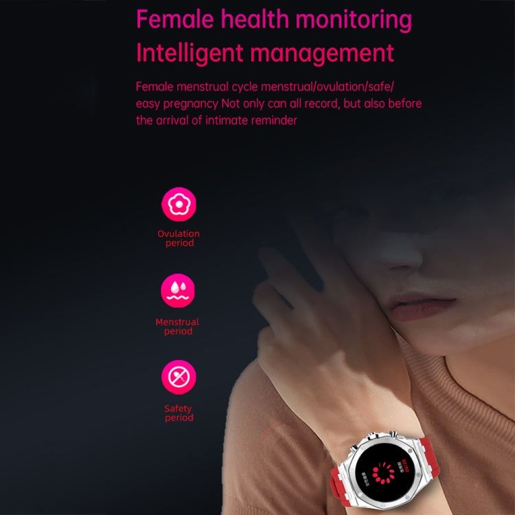 WS-37 1.43-Inch AMOLED IP67 Waterproof Health Monitoring Bluetooth Call Smart Watch(White) by bashfashion