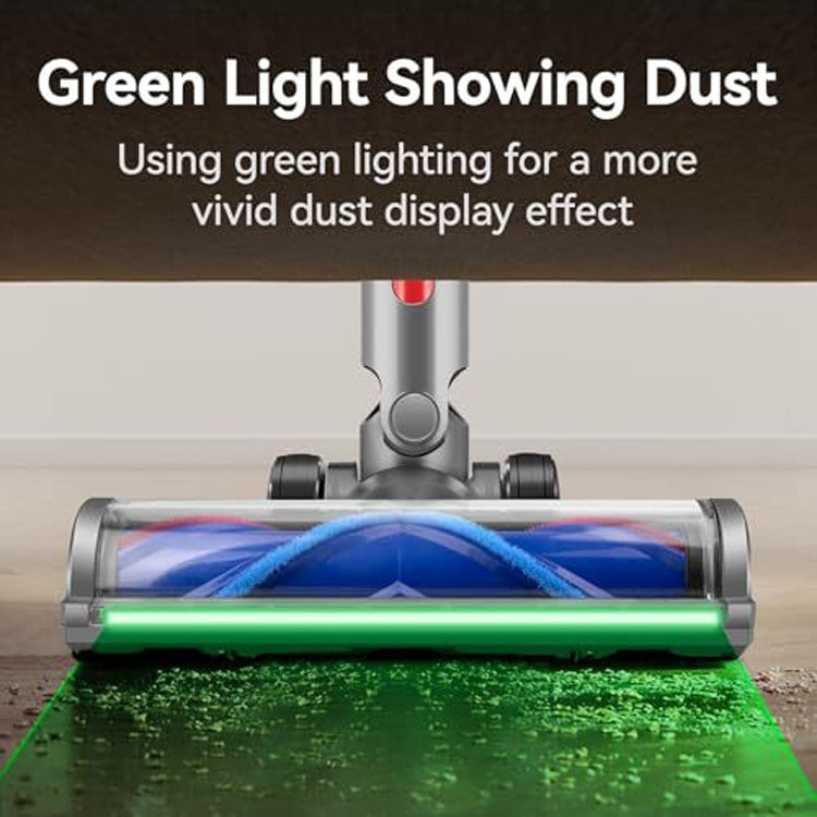 For Dyson V12 Slim / V10 Slim Soft Velvet Suction Head With Full Range Dust Display Light by bashfashion