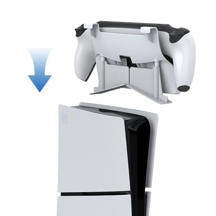 For PlayStation Portal iplay HBP-587 Host Storage Rack With Charging Function(White) by iplay