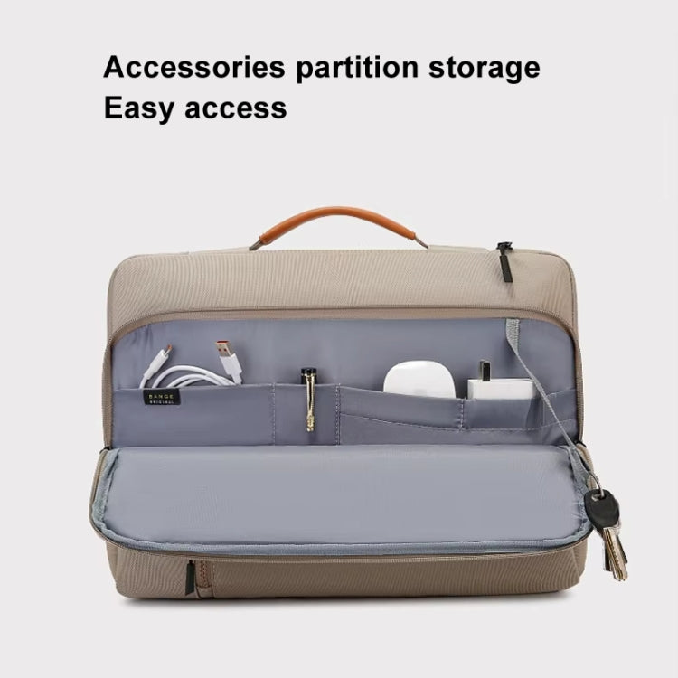 BANGE BG-6802 Laptop Bag Notebook Protective Case, Color: Pink Large by BANGE