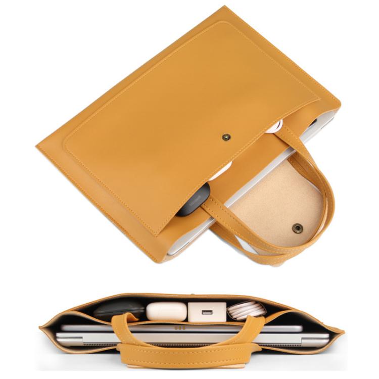 Laptop Computer Handbag For Ipad Macbook Lenovo Huawei Computer Inner Bag Briefcase, Spec: 15/16 inch(Pink) by bashfashion