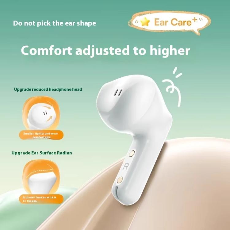 Havit E9 Semi-In-Ear ENC Noise Reduction Wireless Bluetooth Earphones, Color: Pink-Flagship Edition by Havit