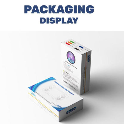 O30S 3.5-inch IPS Screen Open Source Handheld Game Console Linux System, Memory: 64G(White) by bashfashion