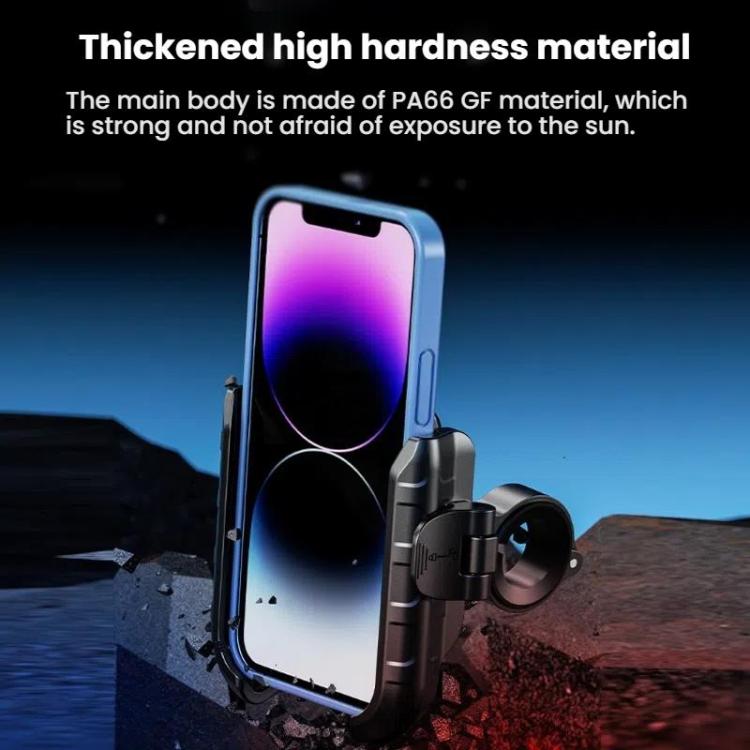 Kewig Motorcycle Bicycle Non-Blocking Mobile Phone Camera Navigation Bracket(M8SP-C4) by Kewig