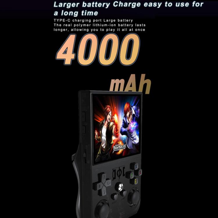 Portable Open Source GBA/FC Arcade Handheld Game Console, Size: 64G(Transparent Red) by bashfashion