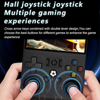 Portable Open Source GBA/FC Arcade Handheld Game Console, Size: 128G(White) by bashfashion