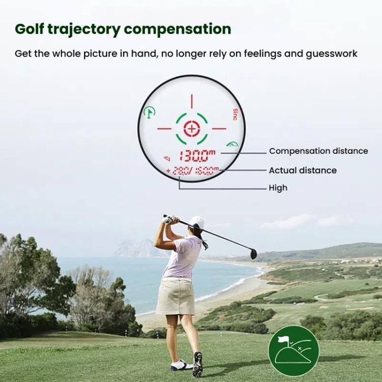 SNDWAY SW-2000D 2000M Handheld OLED Rangefinder Telescope Golf Rangefinder by SNDWAY