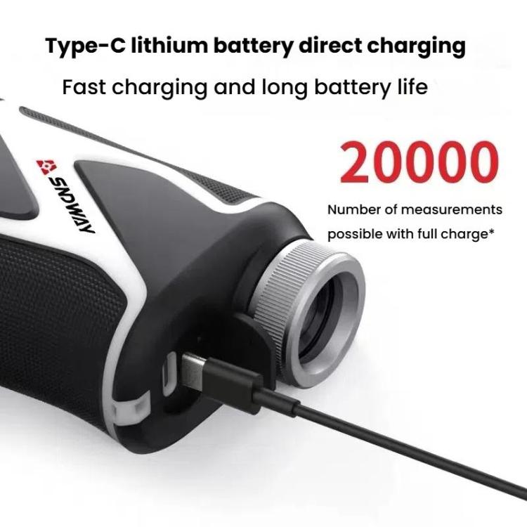 SNDWAY SW-2000D 2000M Handheld OLED Rangefinder Telescope Golf Rangefinder by SNDWAY