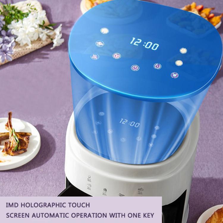 8L Air Fryer Household Multi-Function Large Capacity Oil-Free Electric Fryer, Color: White EU Plug by bashfashion